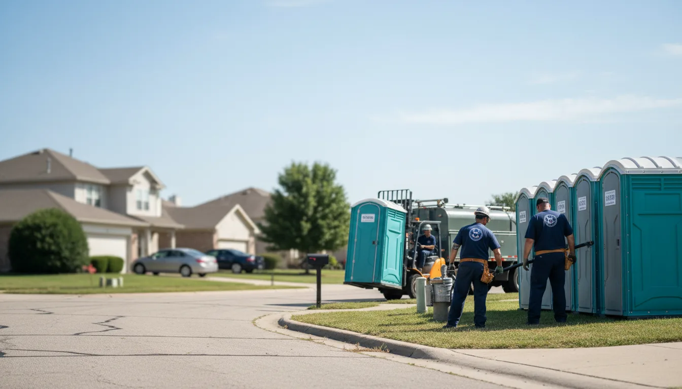 Porta Potty Rental in Hillsdale, IL near me